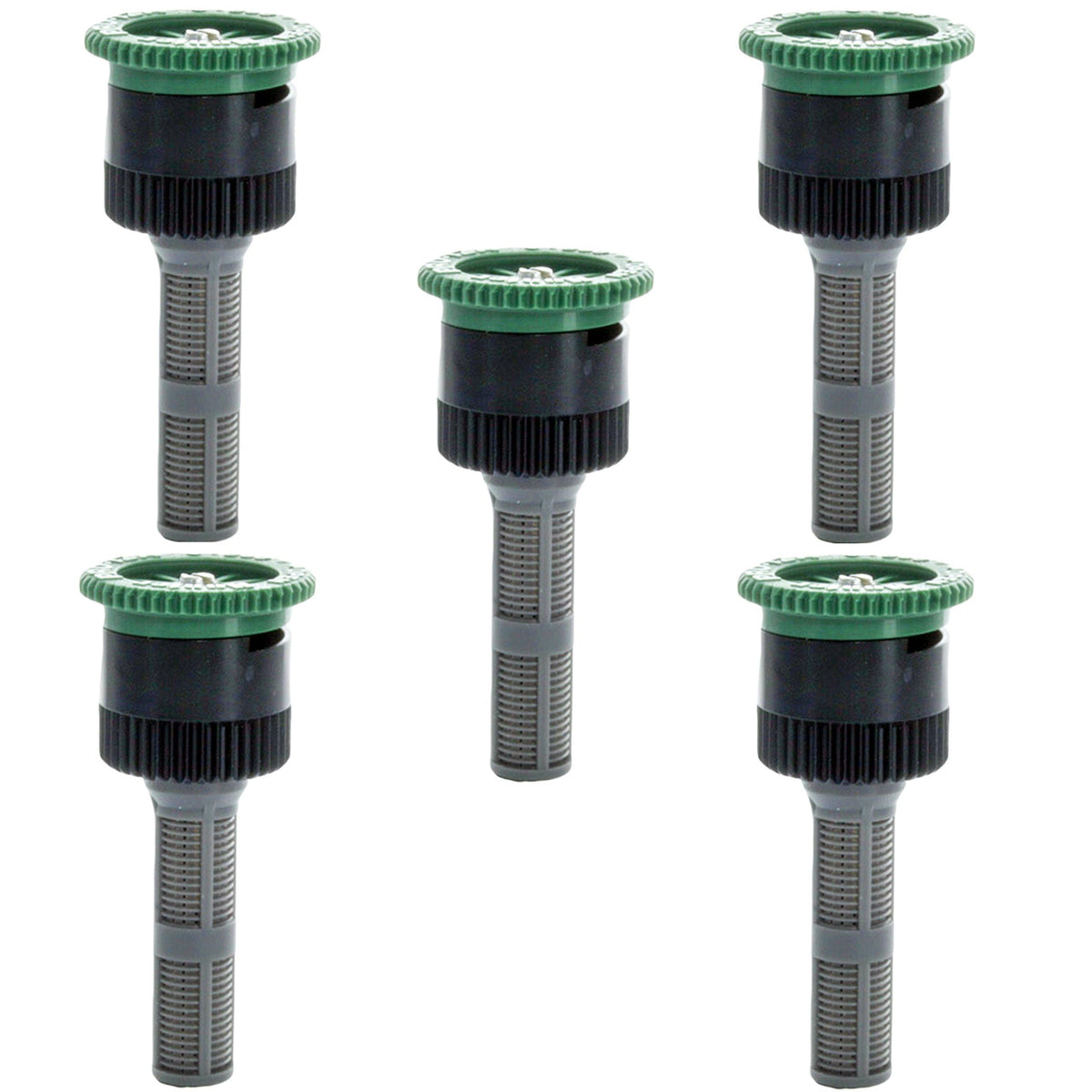 Hunter 5-pack with filter screens provides ready-to-use irrigation components.