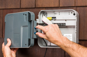 Hunter HPC-FP flow meter compatibility supports monitoring water use and alerts.