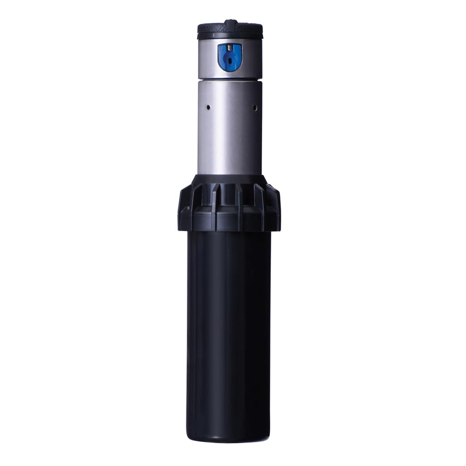 Hunter I-20 Sprinkler top view showing durable stainless steel housing for reliable watering