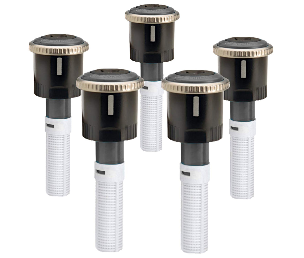 Hunter MP2000 rotator nozzle delivers even lawn coverage and water efficiency.