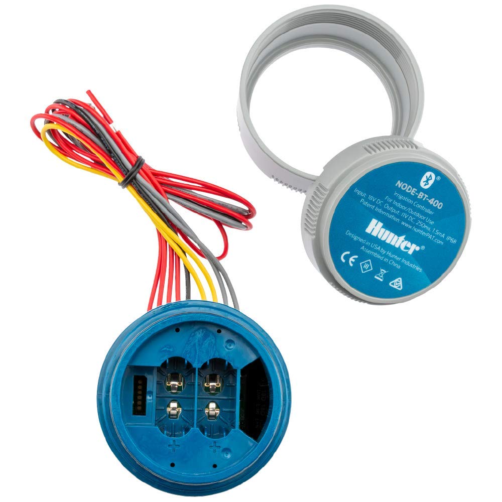 Hunter NODE-BT-100 battery-powered design without wired power.