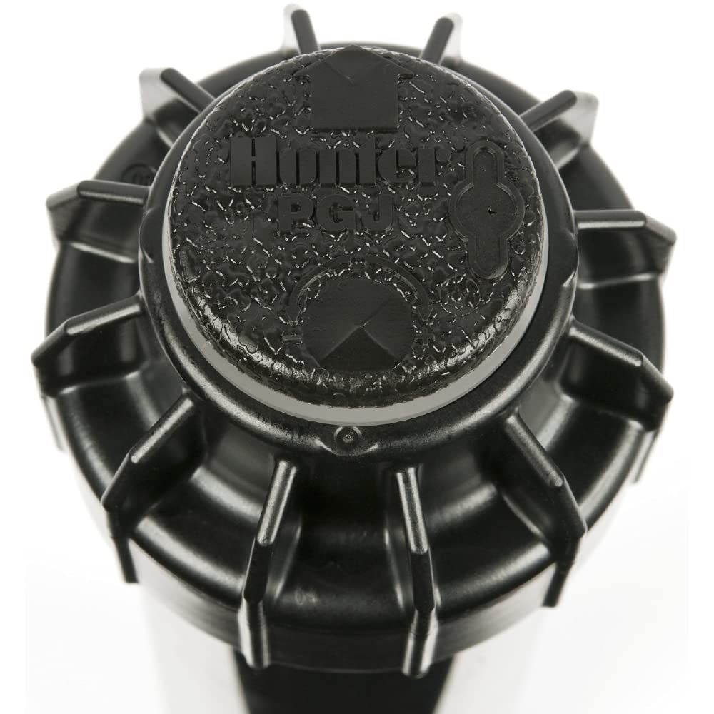 Hunter PGJ-04 rotor sprinkler head 2.0 GPM nozzle delivers reliable efficiency.