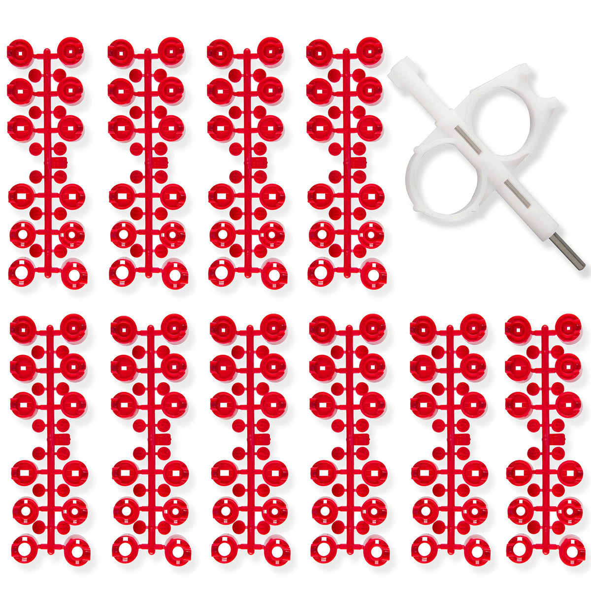 Hunter PGP ADJ rotor nozzle 10-pack red for even lawn spray coverage