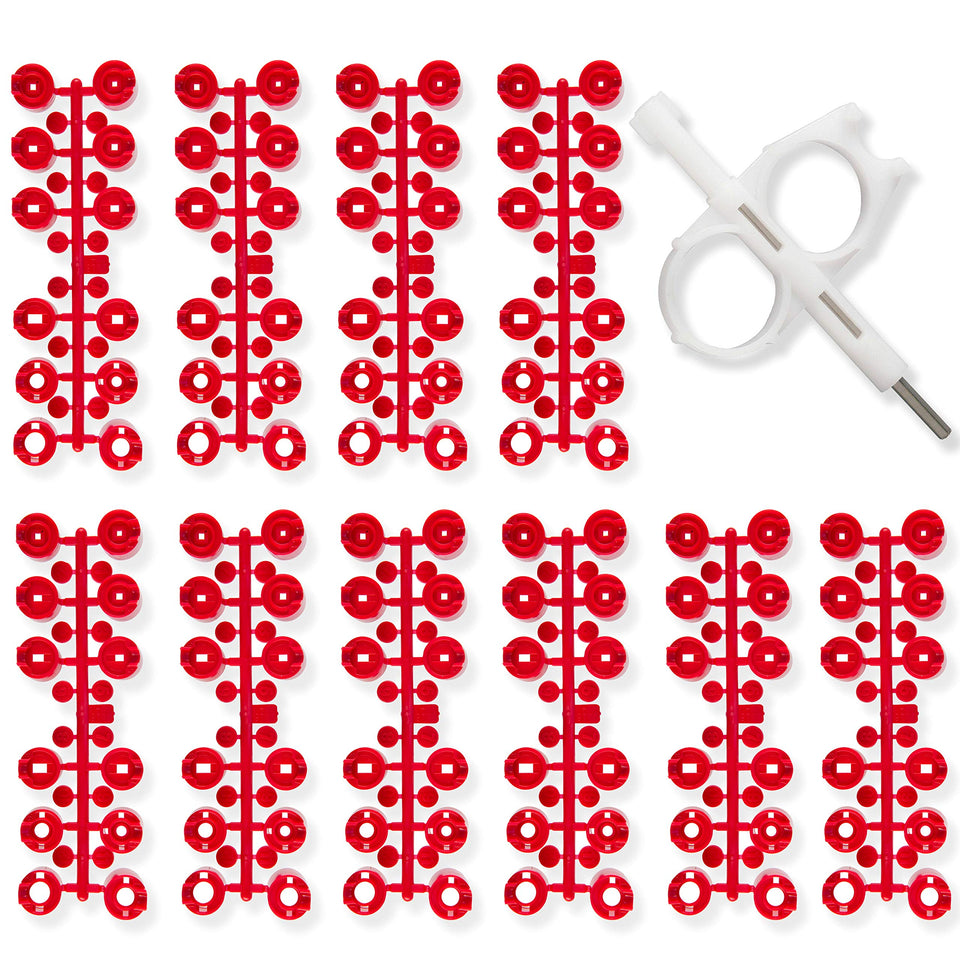 Hunter PGP ADJ rotor nozzle 10-pack red for even lawn spray coverage