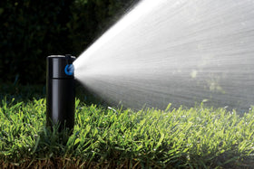 Hunter PGP Ultra 3.0 GPM nozzle ensures steady water flow.