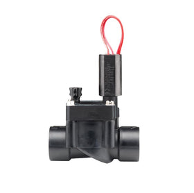 Hunter PGV-100-GS flow-control valve in action for precise zone watering.