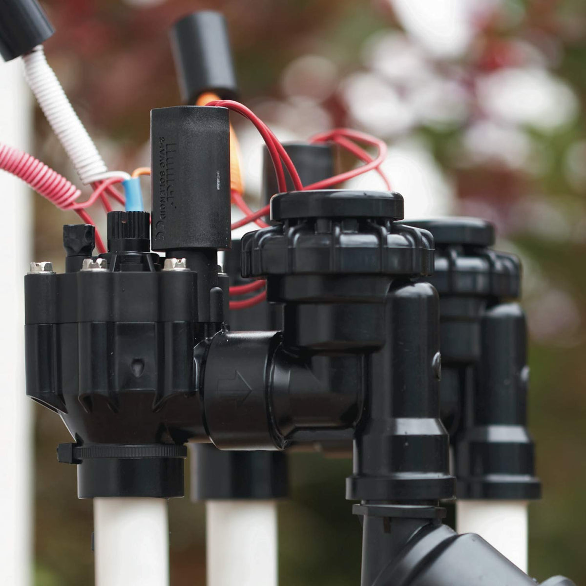 Captive anti-siphon poppet detail showing easy maintenance and no lost parts.