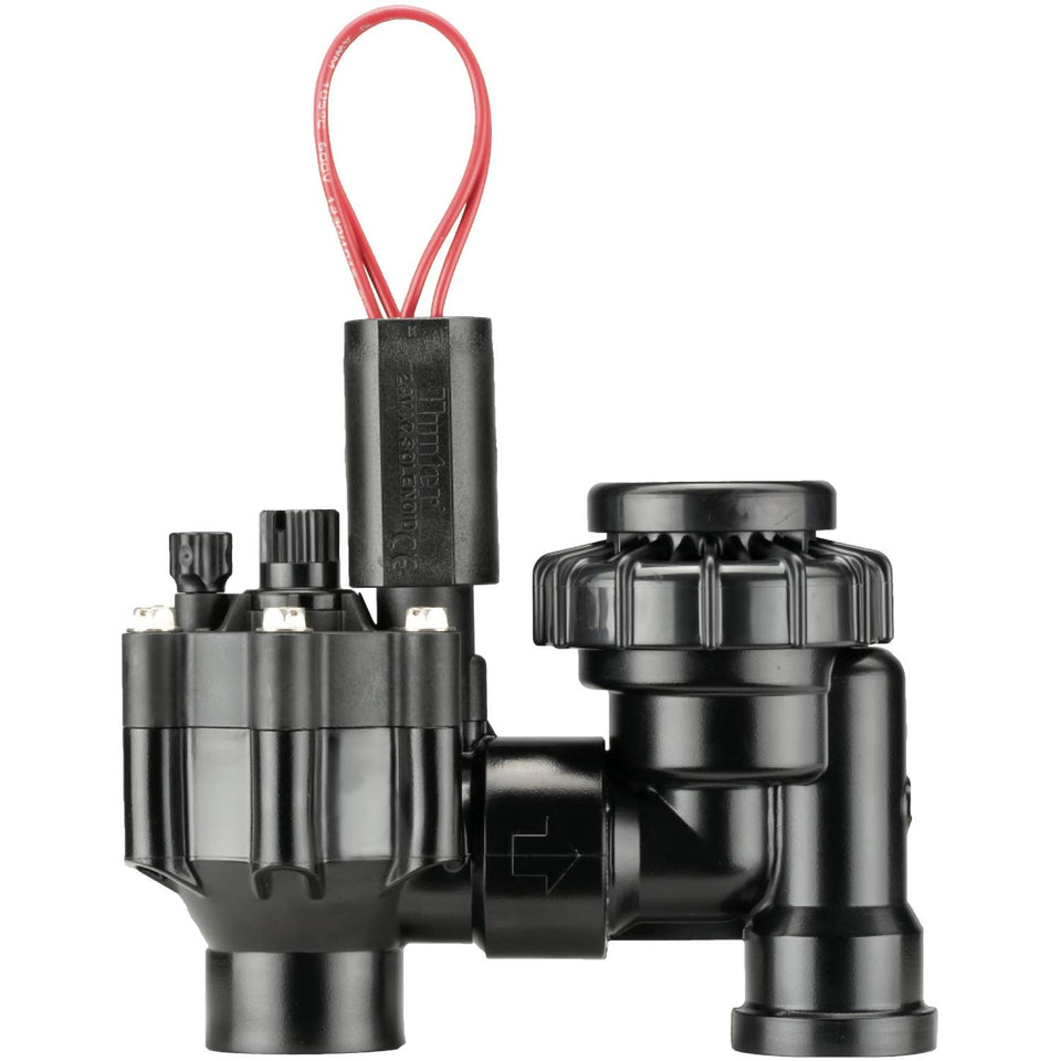 Hunter PGV ASV valve body, 3/4-inch size, for durable residential irrigation control.