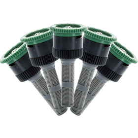 Hunter Pro 12A nozzle demonstrates 12-foot throw for even coverage.