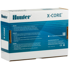 Hunter X-Core XC400i ROAM remote compatibility enables wireless operation and testing.