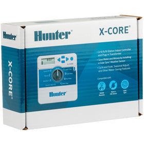 Hunter X-Core XC400i seasonal adjustment helps smart watering across seasons.