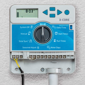 XC600i dial-based interface enabling offline irrigation without Wi-Fi