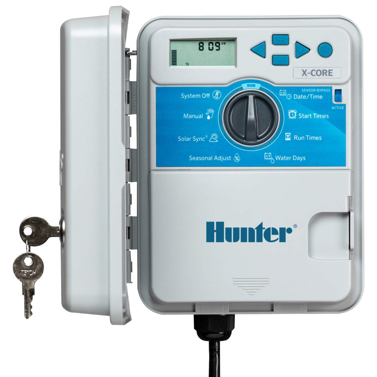 Hunter XC600 X-Core front panel for easy DIY installation