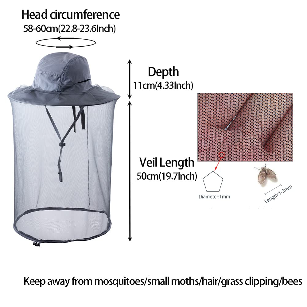 HunterBee beekeeping hood foldable for easy packing on field days.