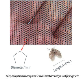 HunterBee wash-safe tips help care for the fabric below 86°F.