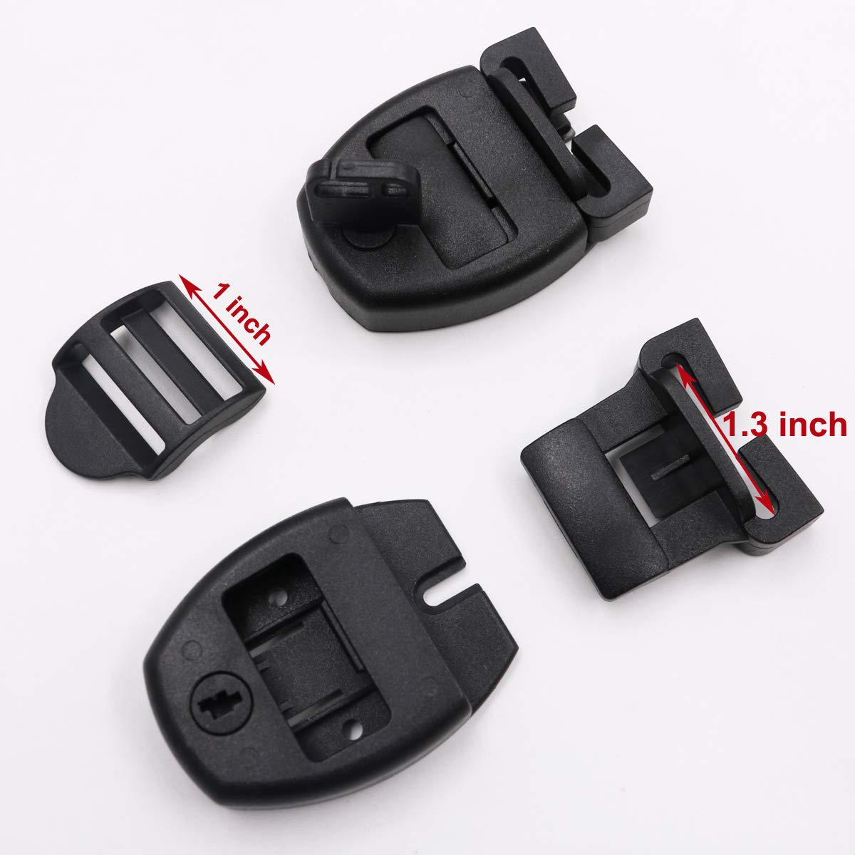 Huouo keys shown with locks help safely secure when unattended.