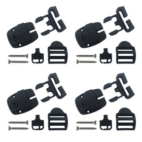 Huouo spa latch repair kit laid out clearly for quick assessment