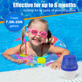 Huoyeao blue-white cartridge design complements any pool setup.