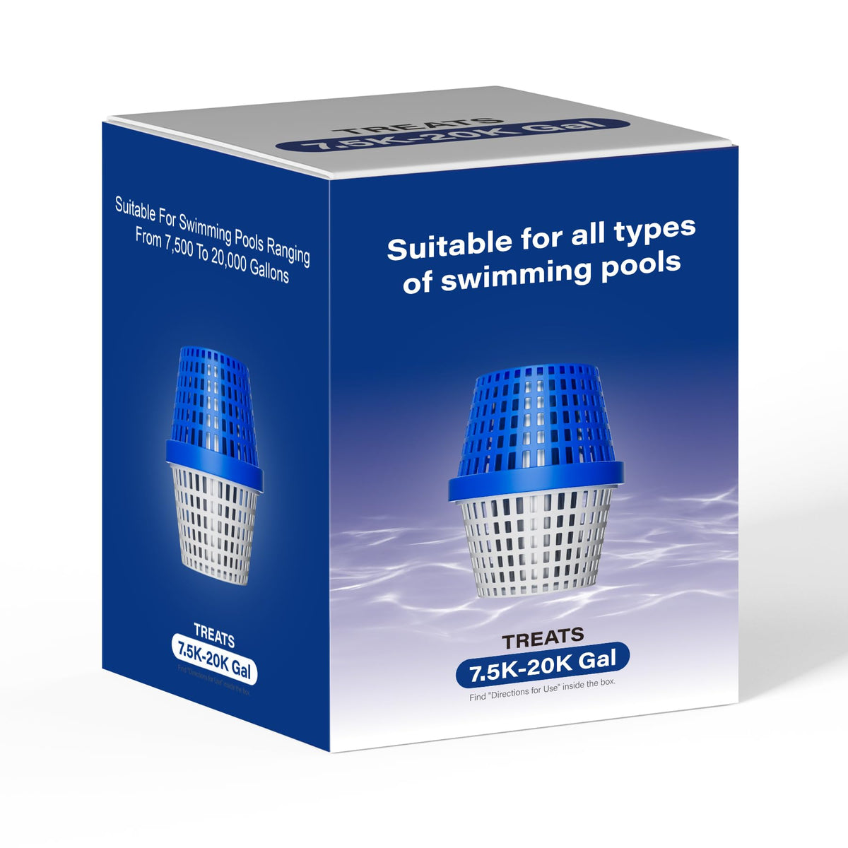 Huoyeao pool cartridge for 7-5k-20k gallons and versatile sizes.