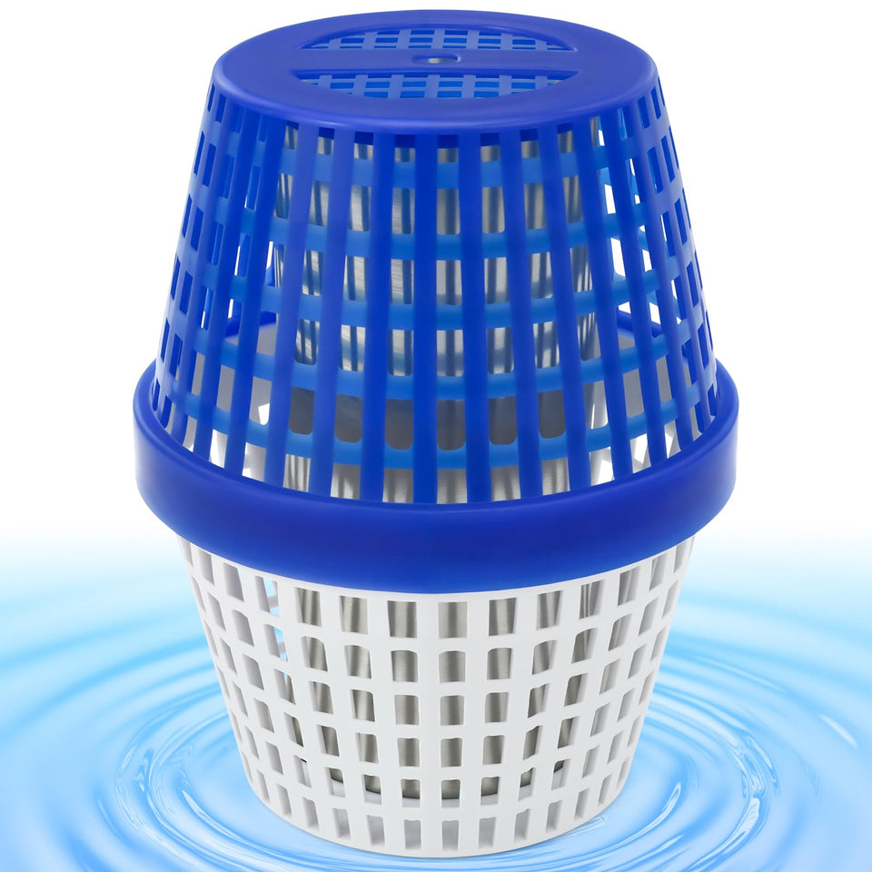 Huoyeao pool unit front view in blue and white for easy maintenance