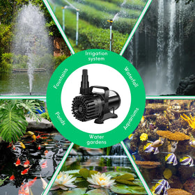 Hurmovae 20 ft cord enables flexible pump placement