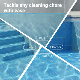 HUSHLIGHT lightweight 2.4 lb handheld design reduces fatigue during cleaning.