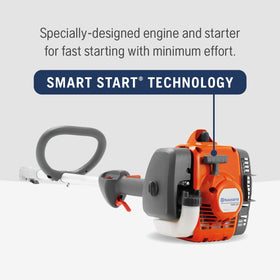 Husqvarna 122LK with T25 head attachment for quick, durable line loading.