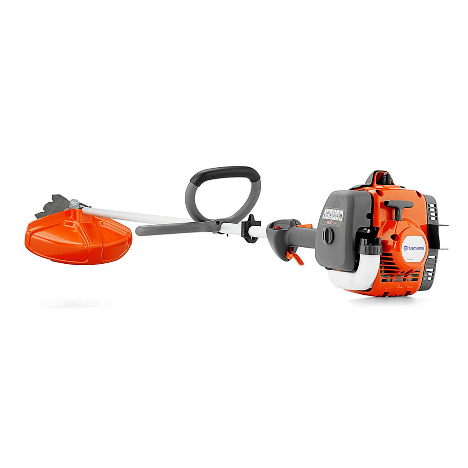 Husqvarna 122RJ brushcutter overview for trimming grass and clearing brush
