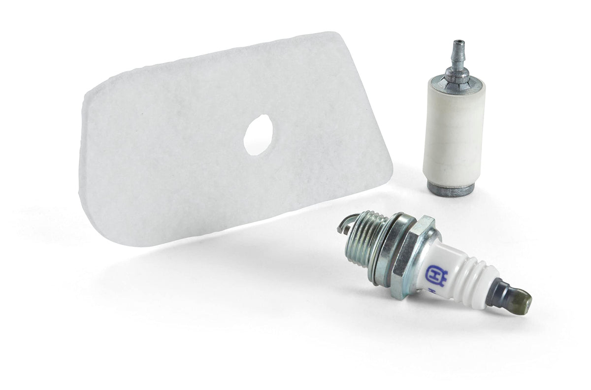 Husqvarna 128 Tune-Up Kit spark plug for reliable starts and peak engine efficiency.