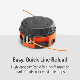Husqvarna 130L digital ignition for fast starts in different weather.