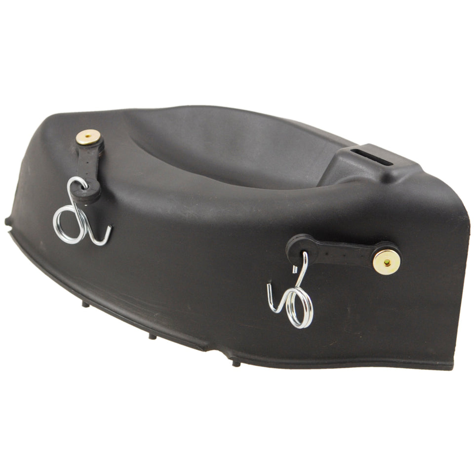 Husqvarna 136420 mulching cover front view, reliable OEM replacement for 42-inch decks.