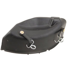 Husqvarna 136420 mulching cover side view, preserves mulching performance with minimal downtime.