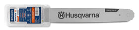 Husqvarna 20-inch guide bar for precise cuts on Rancher chainsaws.