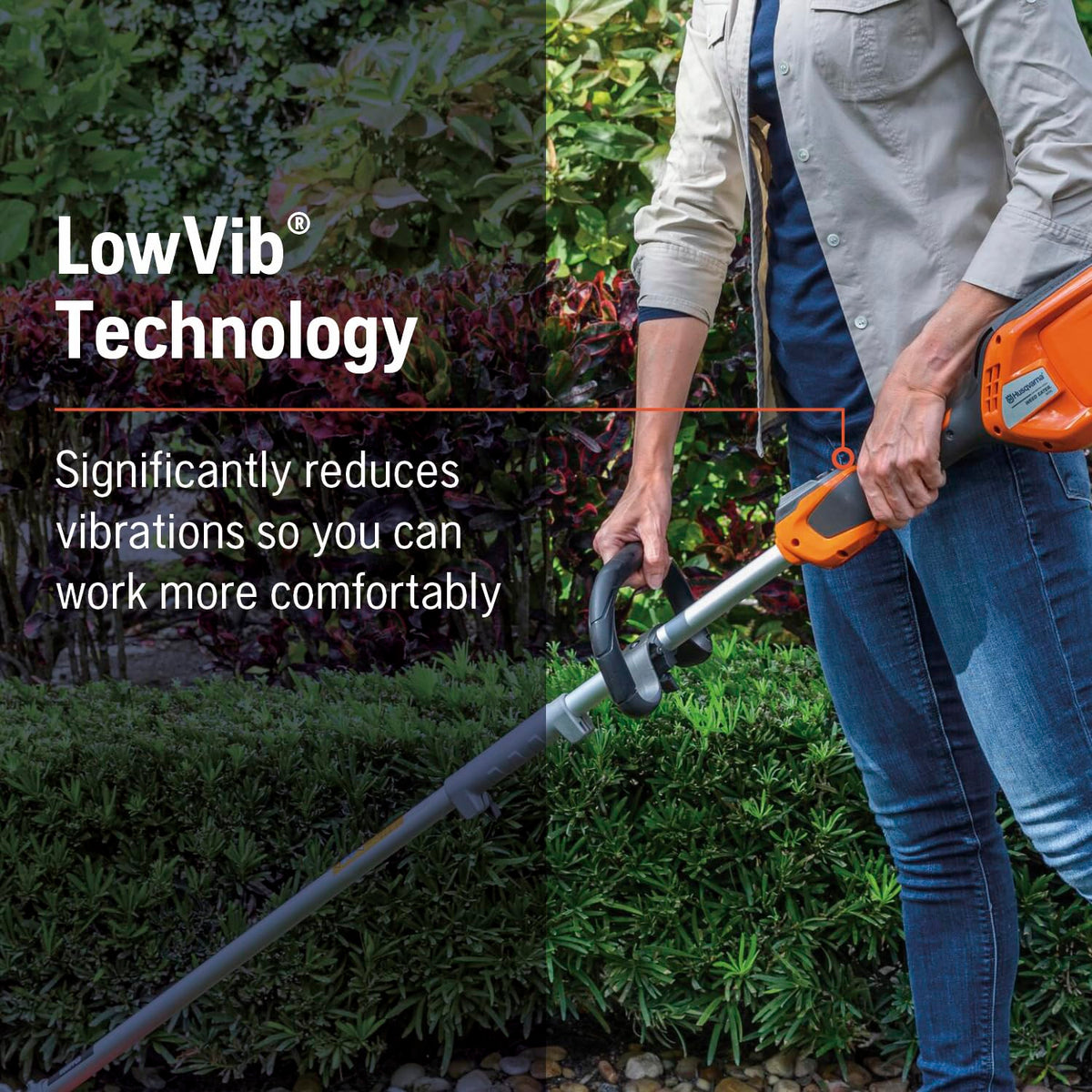 Husqvarna 320iL includes 40V battery and charger for immediate use.