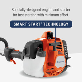 Husqvarna 330LK attachments-capable setup for versatile landscaping