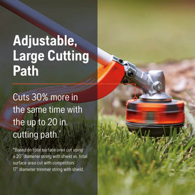 Husqvarna 330LK with spring-assisted start for easier starting