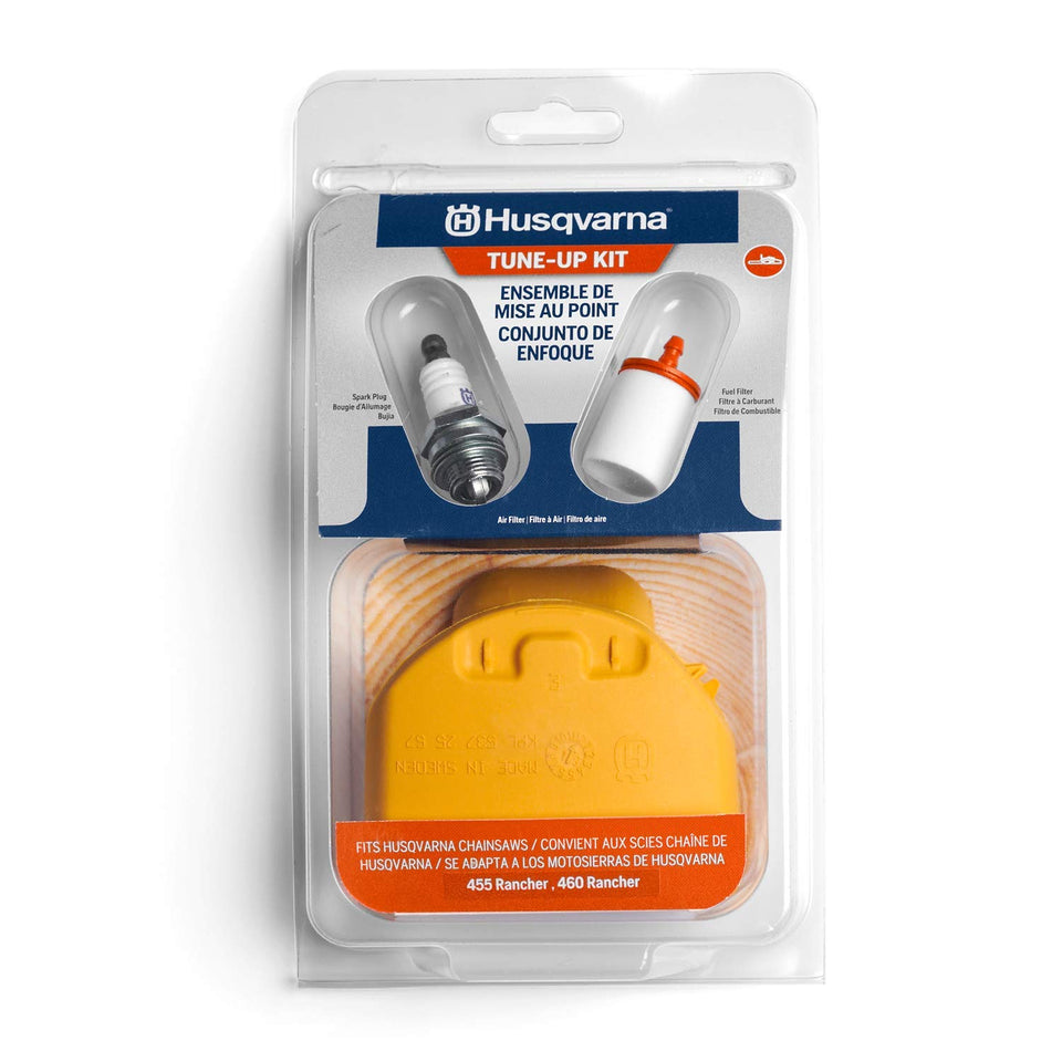 Husqvarna air filter for 455R/460R maintains engine airflow for peak performance.