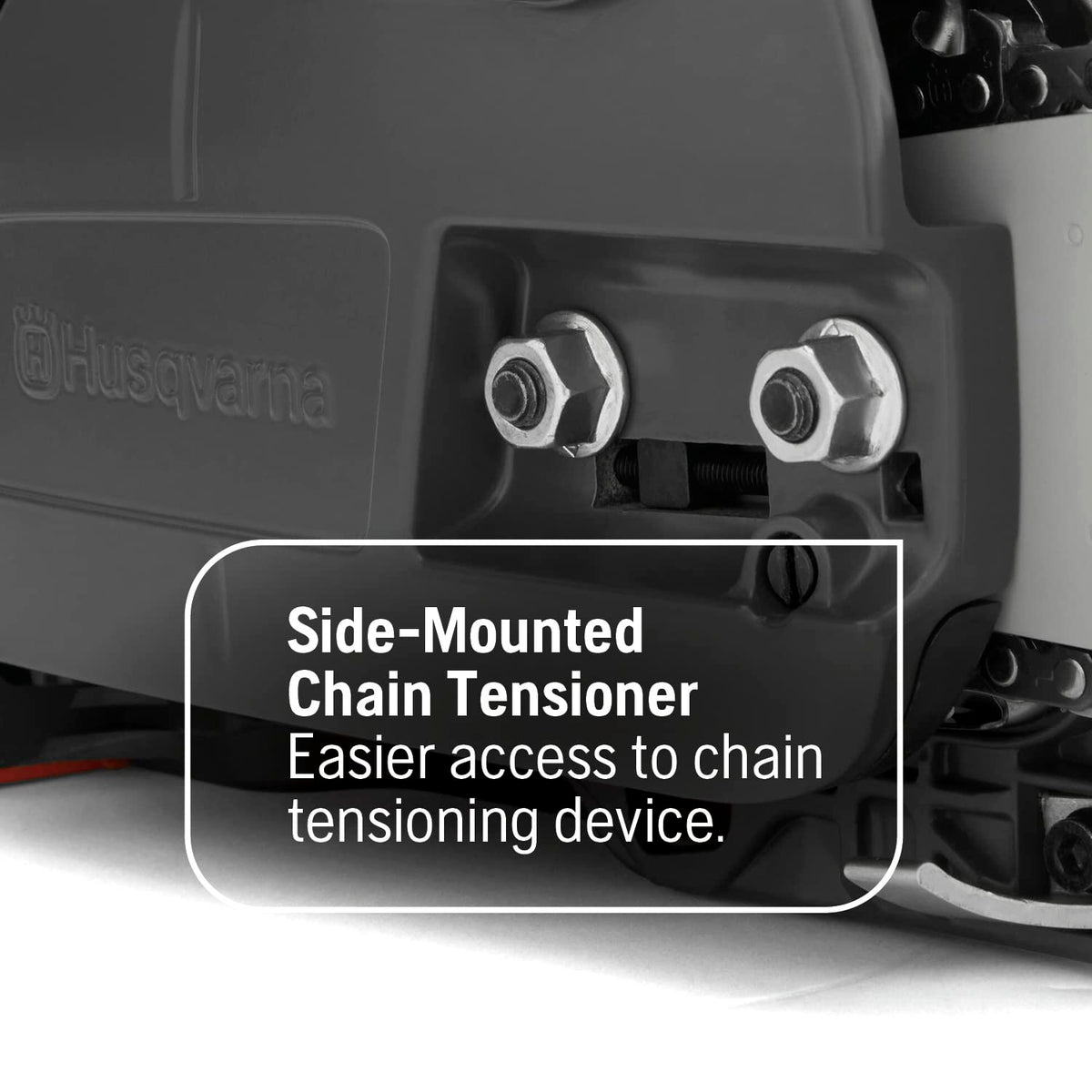 Husqvarna 460 Rancher 60.3 cc X-Torq engine delivers power and efficiency.