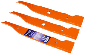 Husqvarna blade pack delivers bagging and mulching efficiency on riding mowers.