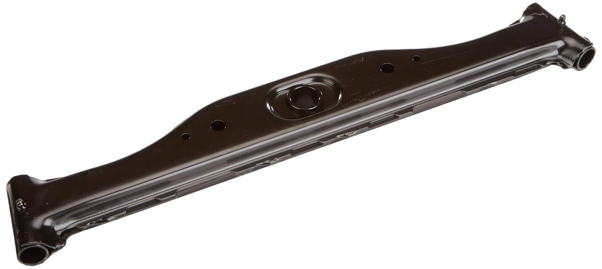 Husqvarna 532418168 welded front axle close-up showing durable construction for longevity.