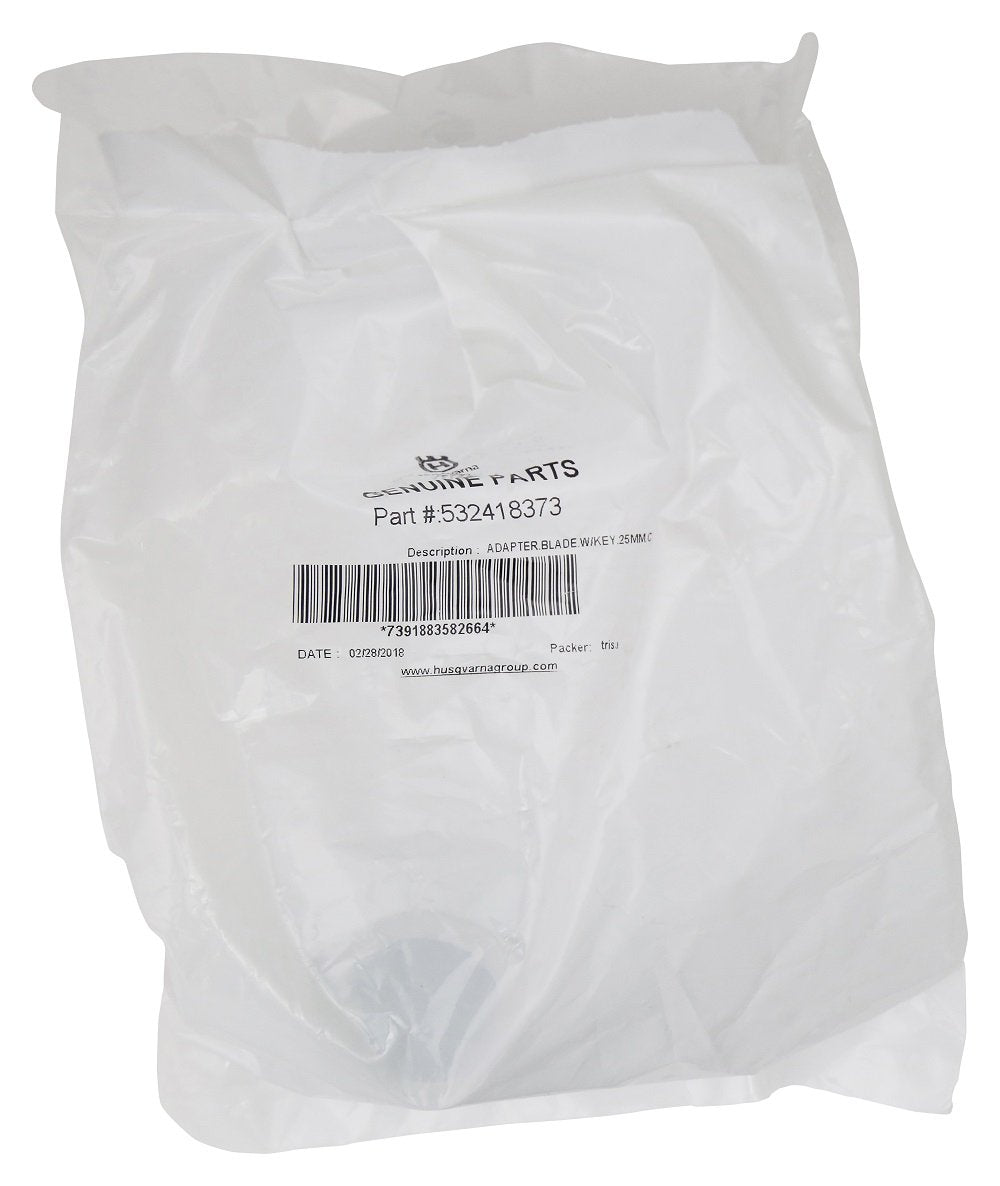 Replacement blade adapter suitable for Husqvarna, Poulan, Jonsered and McCulloch models.