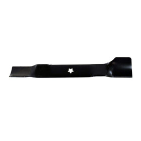 Husqvarna 586918102 bagging blade close-up highlights durable steel construction