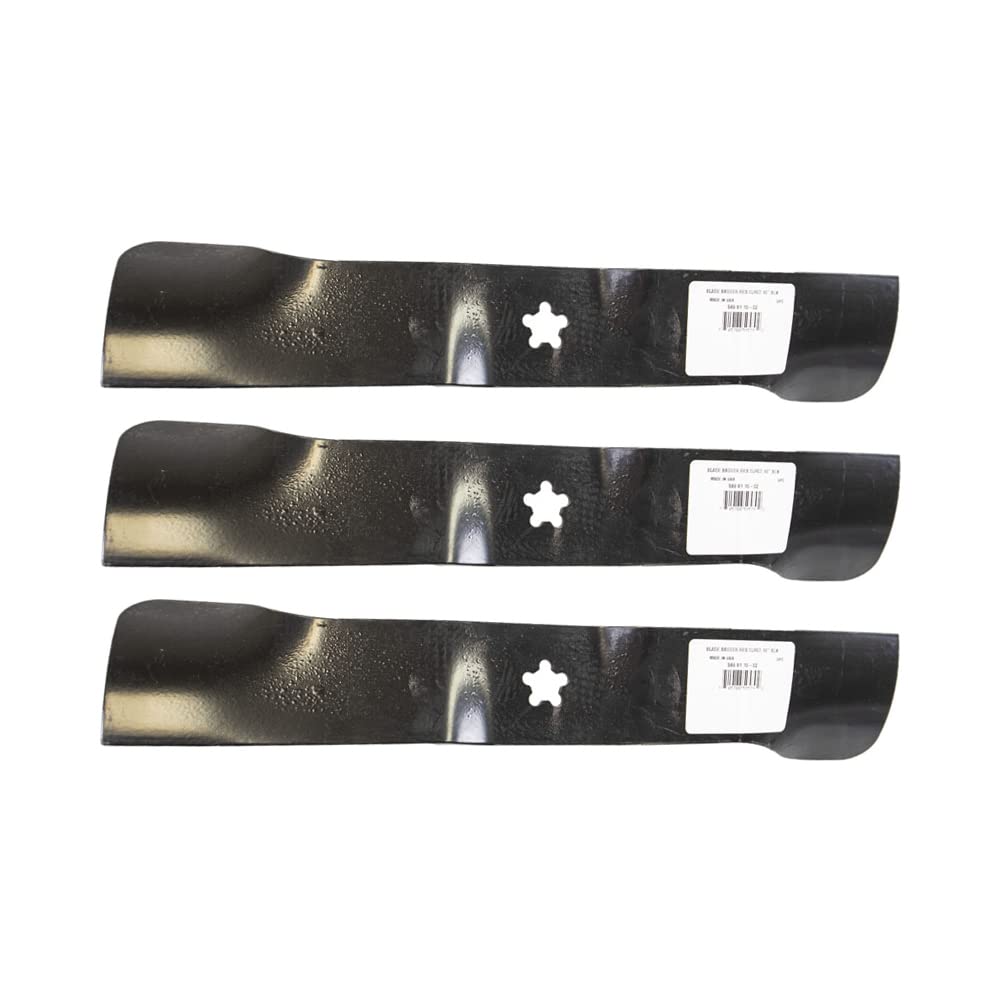 Three-pack Husqvarna 588811002 Clearcut blades for TS248TD delivering precise cuts.