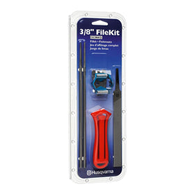 Husqvarna Chainsaw File Kit with handle improves control during sharpening