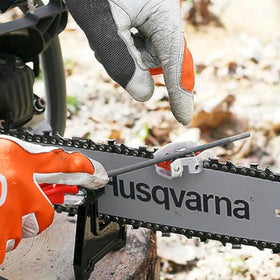 Husqvarna Chainsaw File Kit flat file supports consistent file strokes