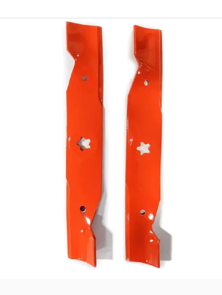 Husqvarna ClearCut Hi-Lift blade pair for 42-inch mowers delivers cleaner cuts and mulch-ready performance