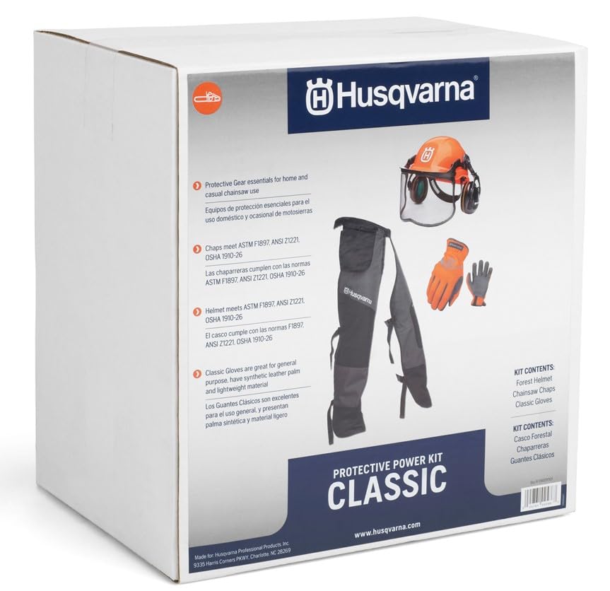 Husqvarna PPE kit makes a practical gift for dads and DIYers