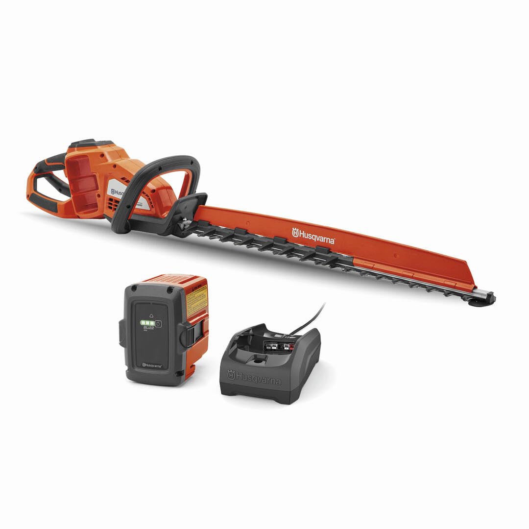 Husqvarna Hedge Master 320iHD60 with a 24-inch blade for fast hedge trimming.