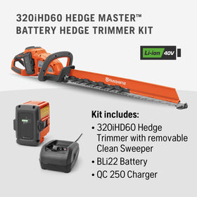 All-in-One Kit includes battery and charger for immediate use.