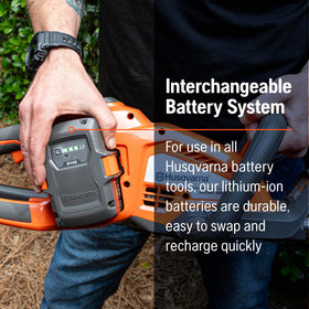 Husqvarna Hedge Master 320iHD60 brushless motor for reliable power.